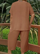 Conjunto Plus Size - Estella lojasoeconomia