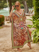 Kaftans Tropical 2025 - Vivian lojasoeconomia P