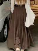 Saia Cintura Alta Moda Evangélica Com Modelagem - Carmen