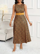 Vestido Moda Evangélica Com Modelagem Cintura + Jaqueta - Valéria