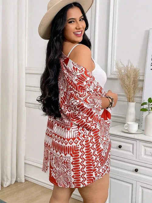 Conjunto de Quimono e Shorts Plus Size - Louise lojasoeconomia 