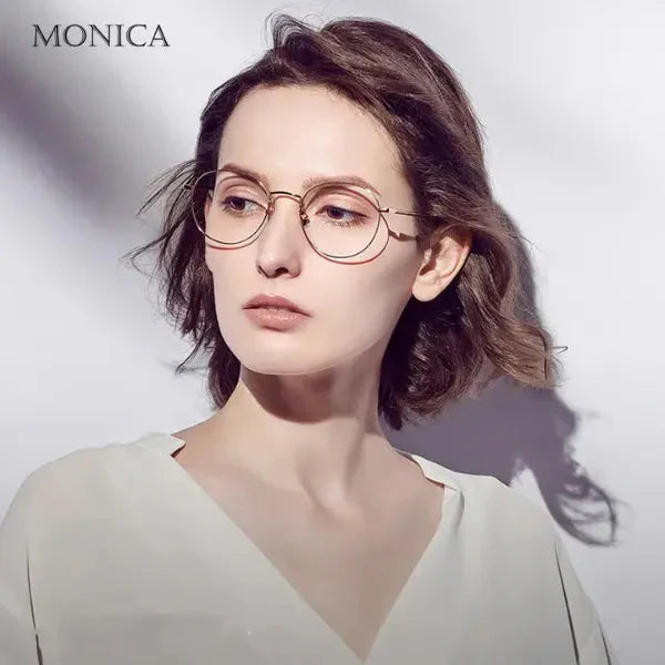 Óculos com Grau Adaptável Anti Luz Azul - Monica VEST 024 bacanaoferta 