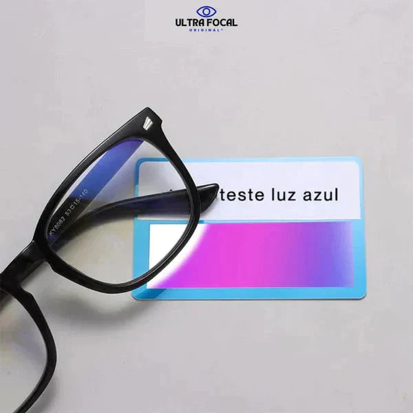 Óculos com Grau Adaptável Anti Luz Azul - UltraFocal VEST 024 bacanaoferta 