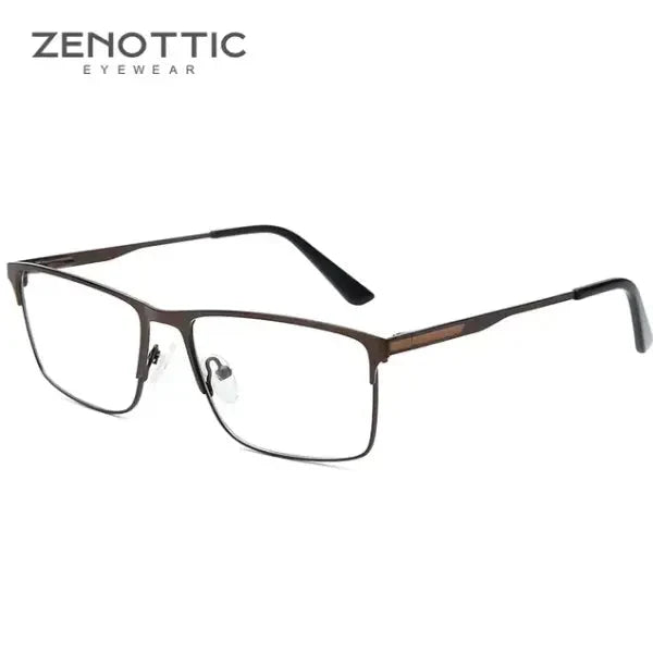 Zenottic - Óculos com Grau Adaptável Anti Luz Azul VEST 024 bacanaoferta Marrom 